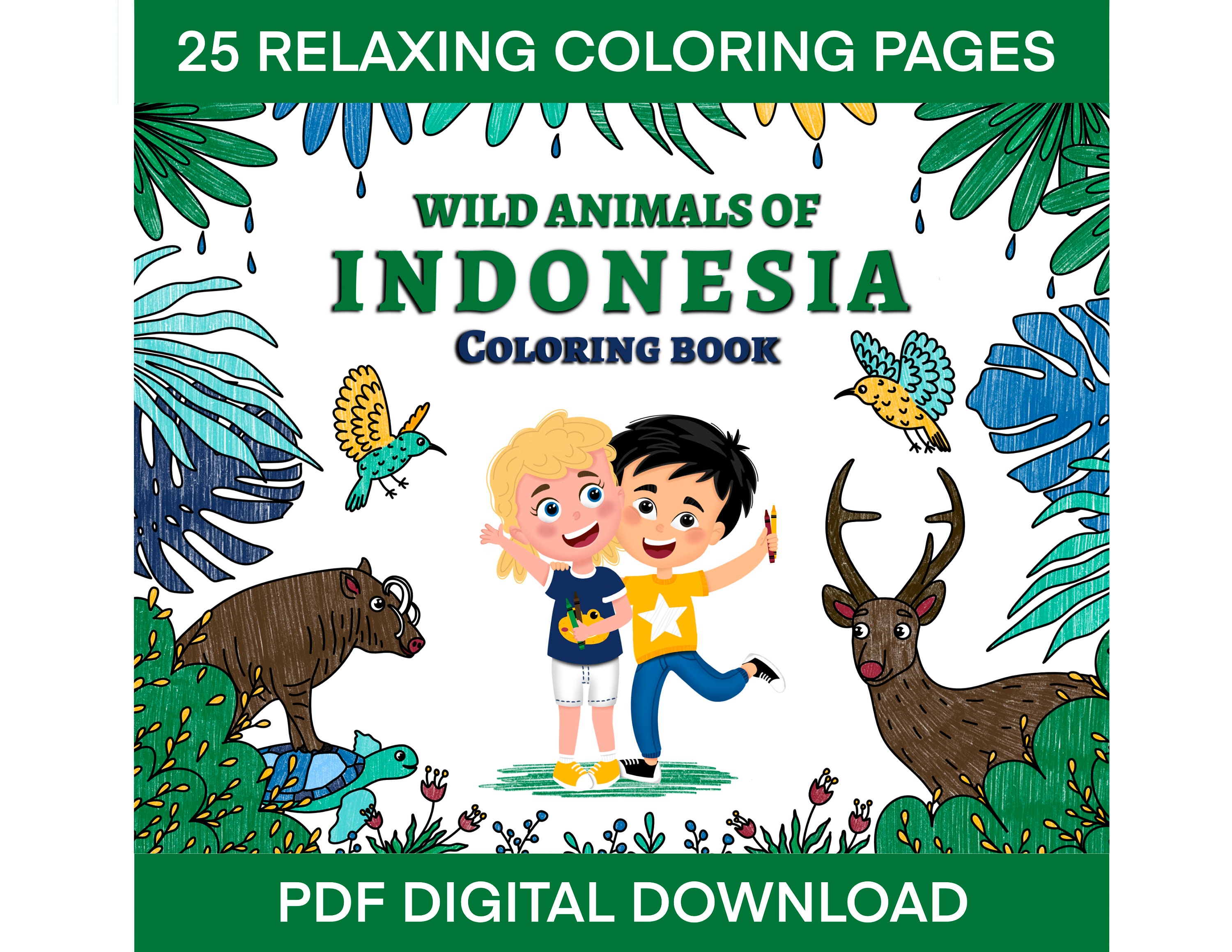 64 Wild Animals Coloring Pages Printable Pdf  Latest Free