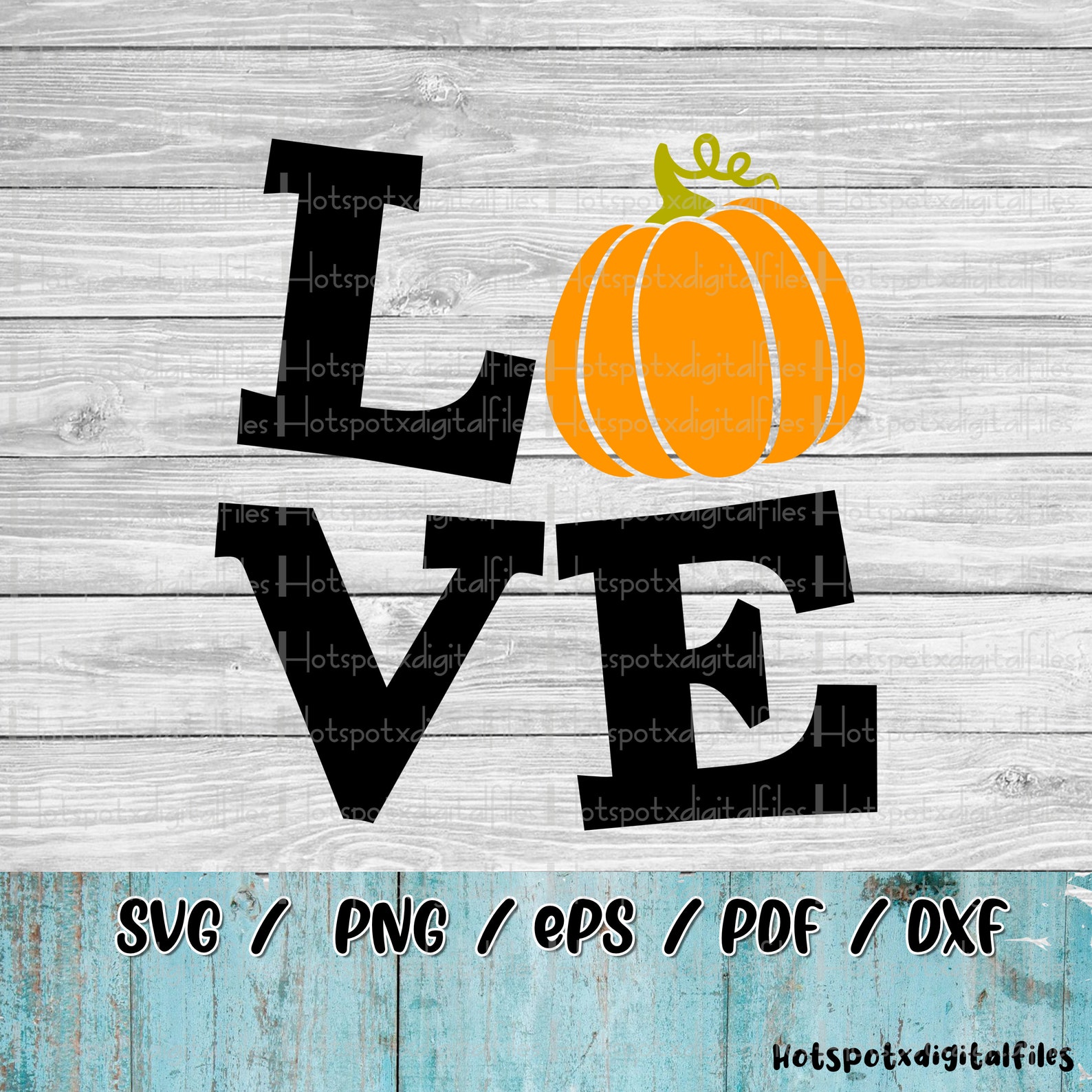 Download Love Pumpkin svg svg cutting file pumpkin svg Fall svg | Etsy
