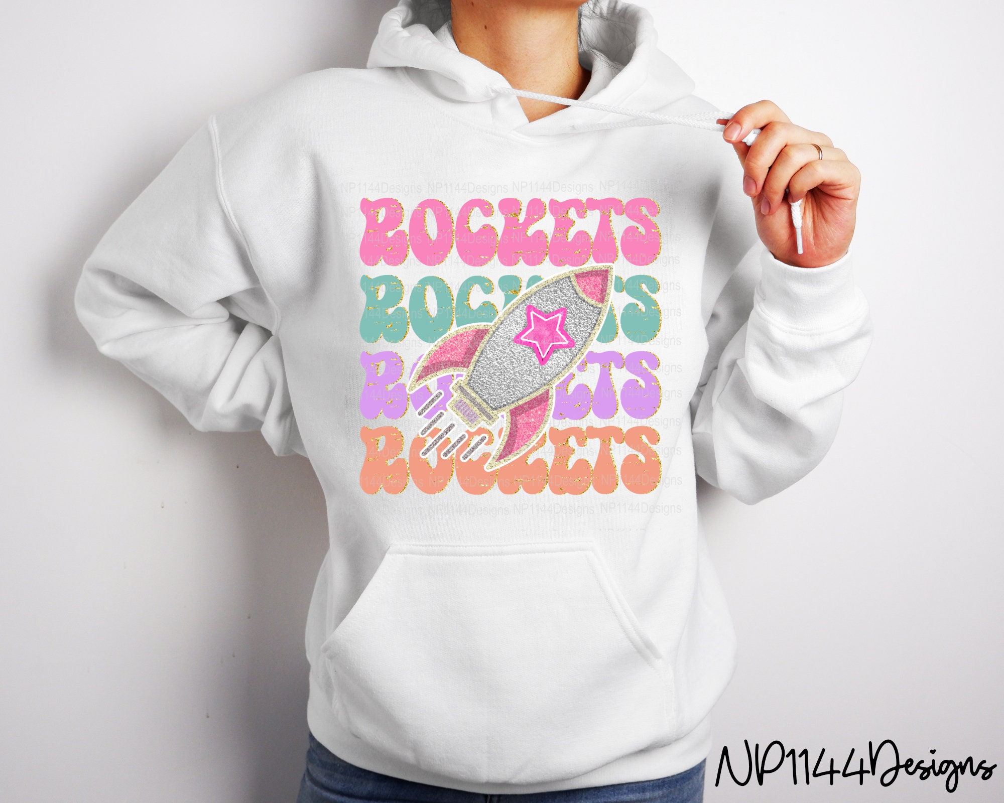 Preppy Rockets Rockets Preppy Mascot PNG: Pink, School Mascot, Sublimation Design ...