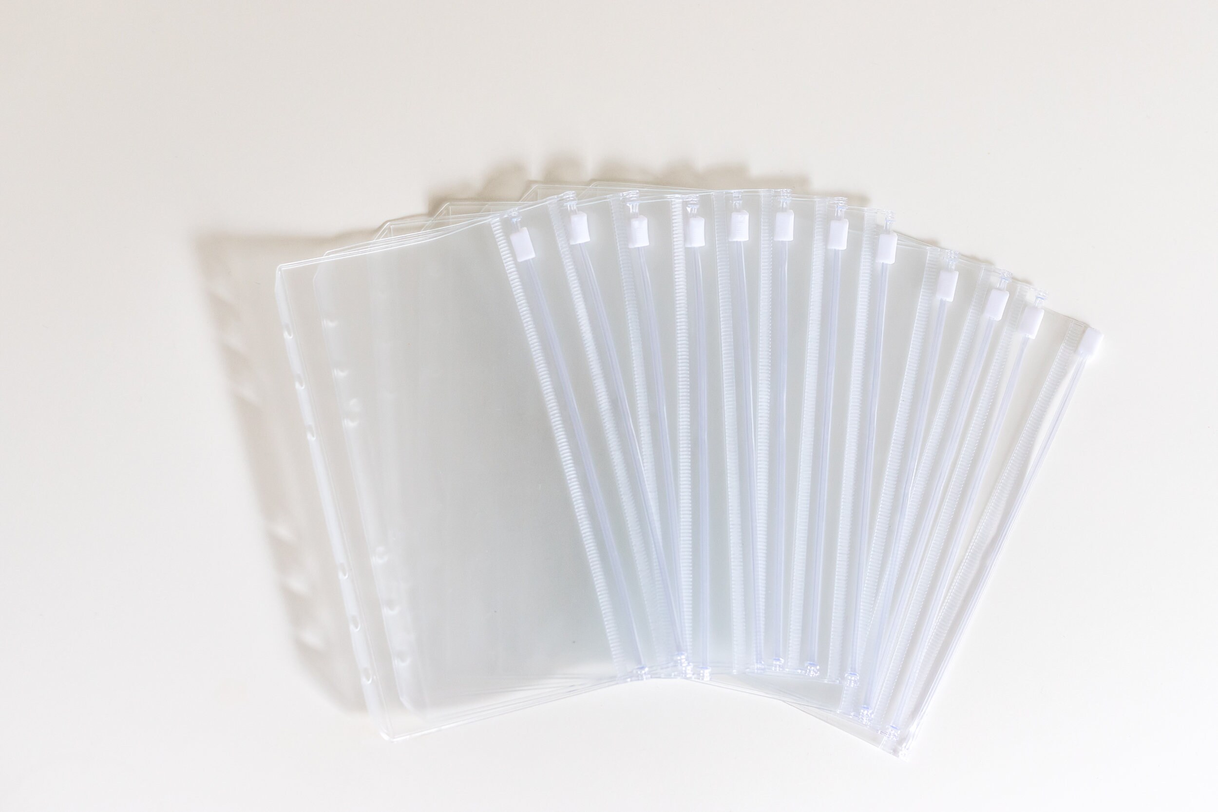 Zipper Cash Envelopes-Clear Envelopes-Binder-Budget Planner-Dave Rams…