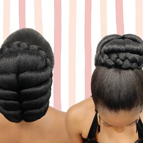 Cristoli Hair Bun belinda for Natural Hair African - Etsy Sweden Cristoli Hair Bun belinda for Natural Hair African - Etsy Sweden