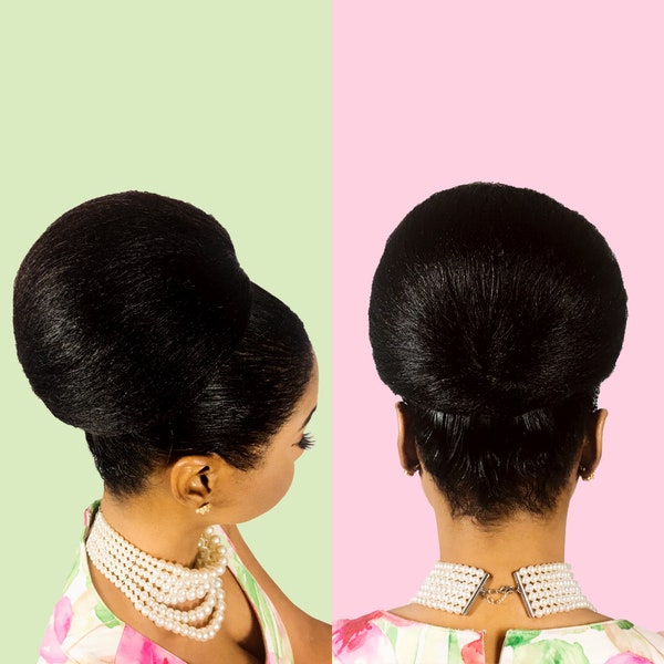 Cristoli Hair Bun "TINSLEY" for Natural Hair African American Updo Black Hairstyles