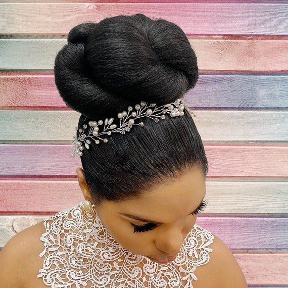 Cristoli Hair Bun HARLOW for Natural Hair African American Updo Black Hairstyles