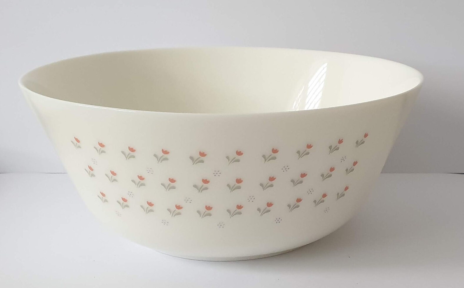Pyrex Laura Large Bowl Pyrex Salad Bowl Pyrex Serving Bowl Etsy