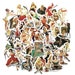 50 Sexy Girls Sticker Pack, Retro GIRLS STICKERS Laptop Vinyl Decal Bomb, Waterproof 50pcs  awsm / Fast US Shipping! 