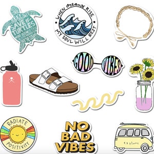 35PCS VSCO Cute Waterproof Sticker Pack for Car Skateboard - Etsy