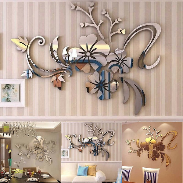 3d Wall Decals - Etsy