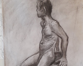 Figura masculina sembrada