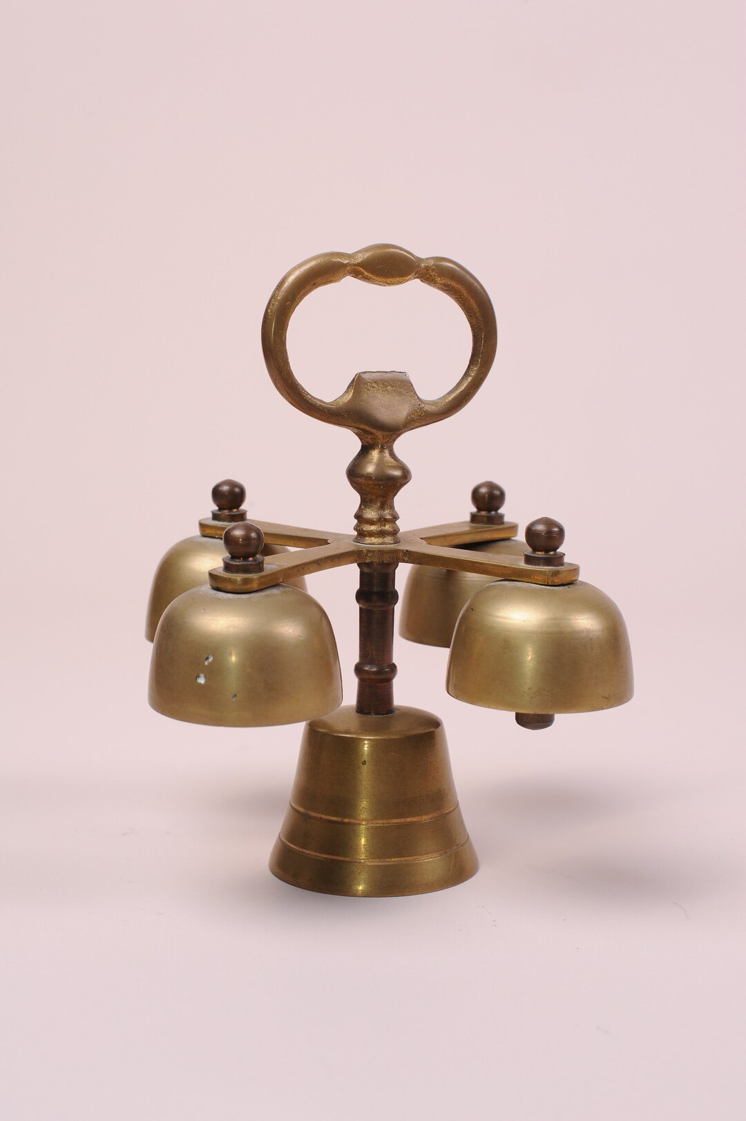 Vintage Brass Church Handbells Etsy UK