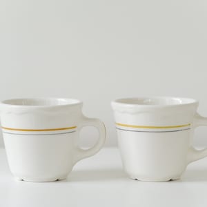 Cute Vintage Diner Mug Pair