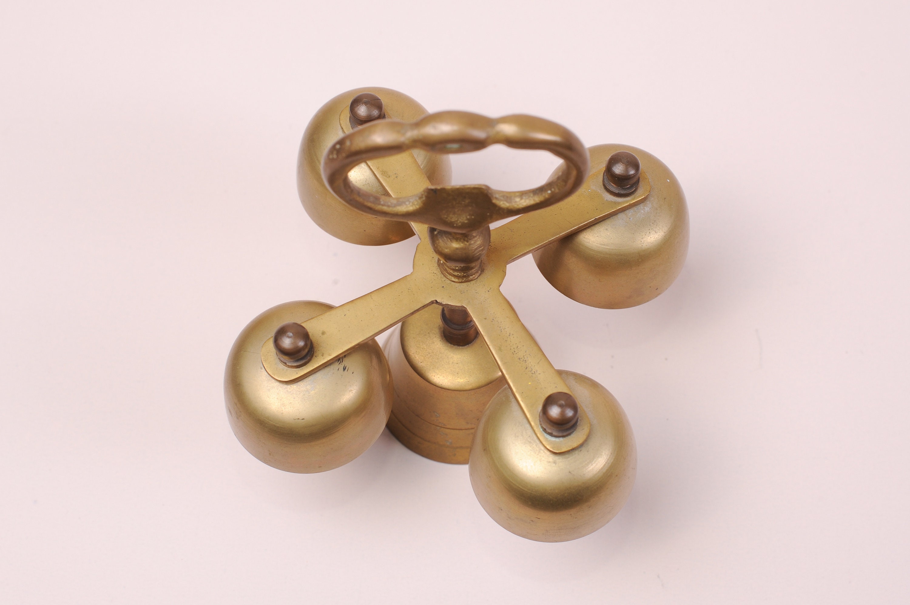 Vintage Brass Church Handbells Etsy UK