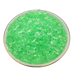 500g Bingsu Beads Crispy Crunchy Iridescent Straw Tube Beads Slime Crafts  Supplies Hot Pink Yellow White Blue Green PLAYCODE3 Bulk Item 