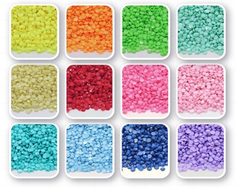 CLOSEOUT - Bulk Opaque Jelly Rhinestones, Resin Rhinestones, Bulk Rhinestones in 3mm, 4mm and 5mm