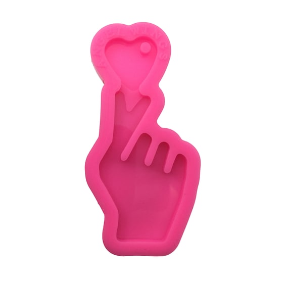 Keychain Resin Mold, Shiny Mold, Silicone Molds for Epoxy Crafts