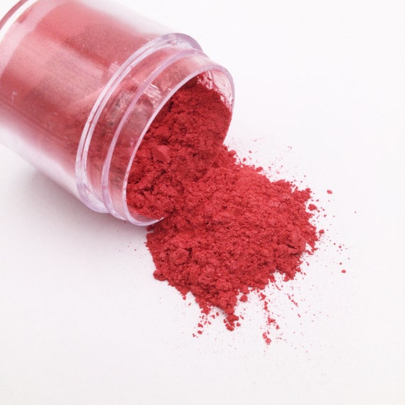 CERISE PINK Mica Powder Pigment, Cosmetic Grade, Mica Powder for Resin,  Nail Art, Cosmetics, Soap Making, Painting and More 