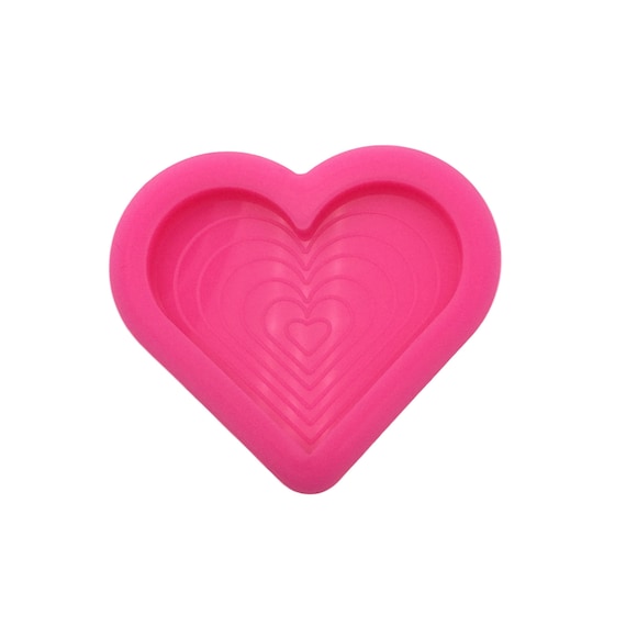 Heart Phone Grip Resin Mold, Shiny Mold, Silicone Molds for Epoxy