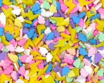 Polymer Clay Slices - 15g Bag, Cloud Clays, Nail Art Slime Sprinkles