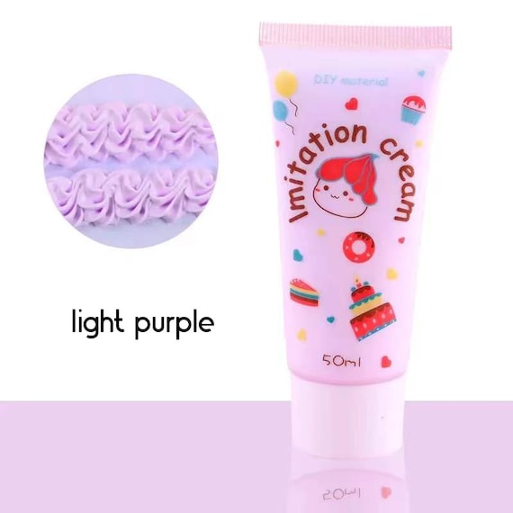50g Fake Whipped Cream Decoden DIY Silicone Glue Whip Cell Phone Decoration  Craft 