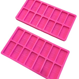 Dominoes Resin Mold, Shiny Mold, Silicone Molds for Epoxy Crafts, Resin Craft Molds, Epoxy Resin Jewelry Making Supplies