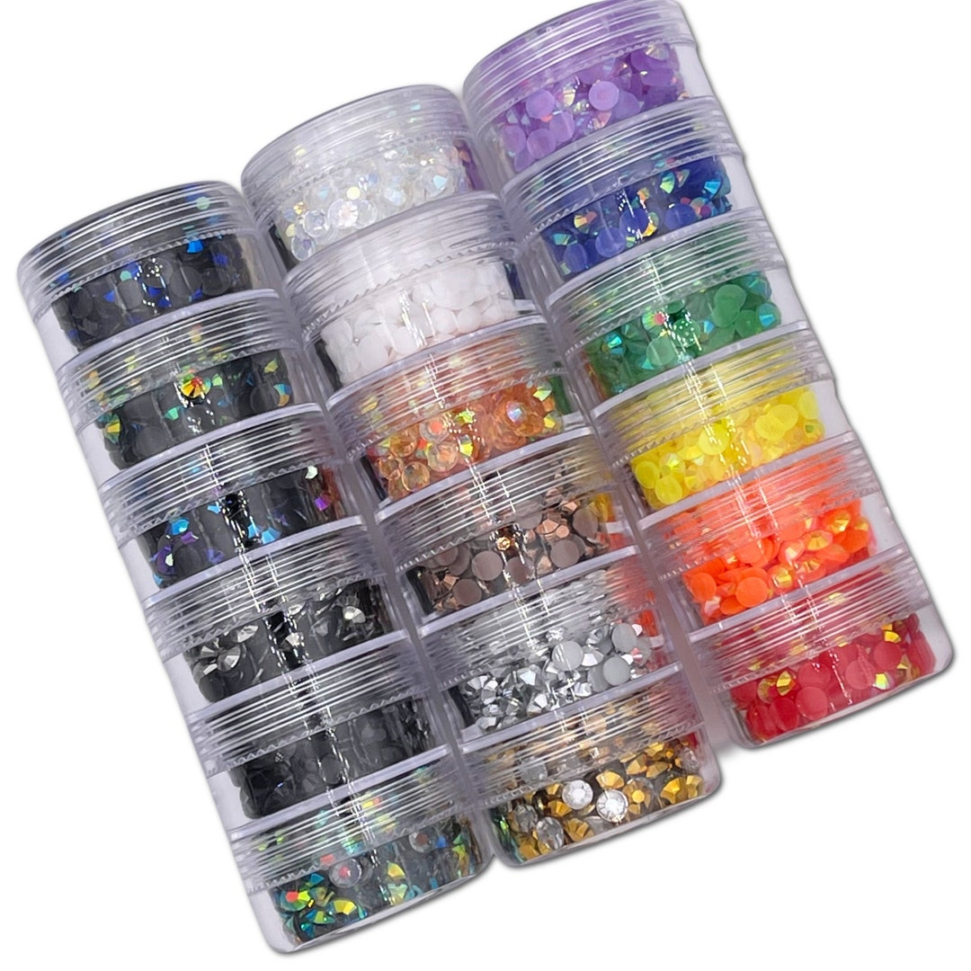 5mm Resin Rhinestone Tower, Non-hotfix, Flatback Resin Rhinestone ...
