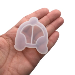 Panda Butt Mold, Silicone Molds for Epoxy Crafts, Resin Craft Molds, Epoxy Resin Jewelry Making Supplies