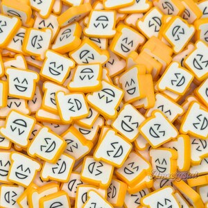 Happy Toast Polymer Clay Sprinkles, Nail Art and Slime