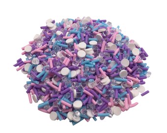 Fake Sprinkles 2708 Banana Split Polymer Clay Mix Clay Slices for Nail Art and Slime