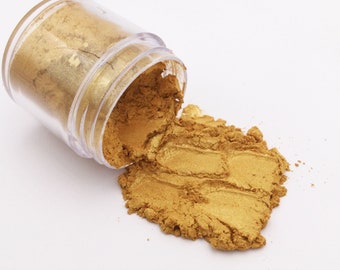 HONEY LATTE Mica Powder Pigment, Cosmetic Grade, Mica Powder For Resin, Nail Art, Cosmetics, Soap Making, Painting and More