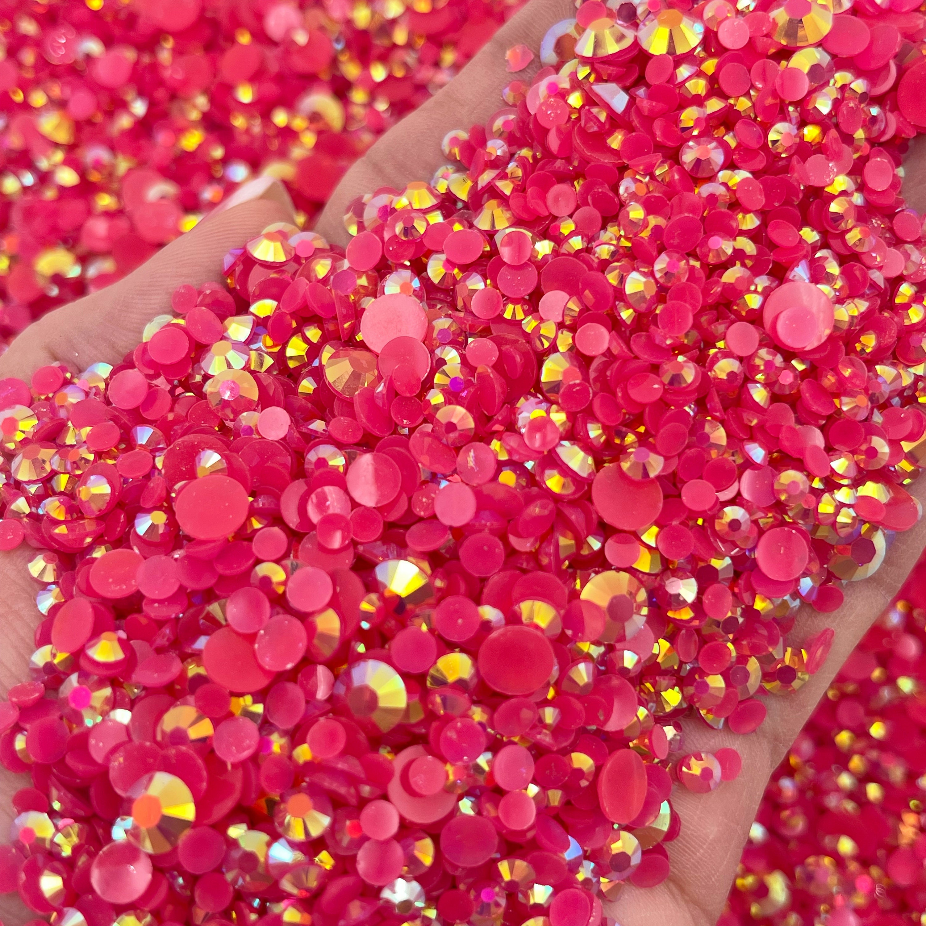 Jelly Rhinestones Mixed Sizes 1500pcs - Etsy