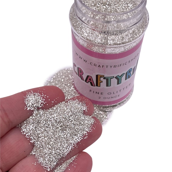 Diamond Dust Fine Glitter 2oz Bottle, 1/64 Fine Glitter, Polyester