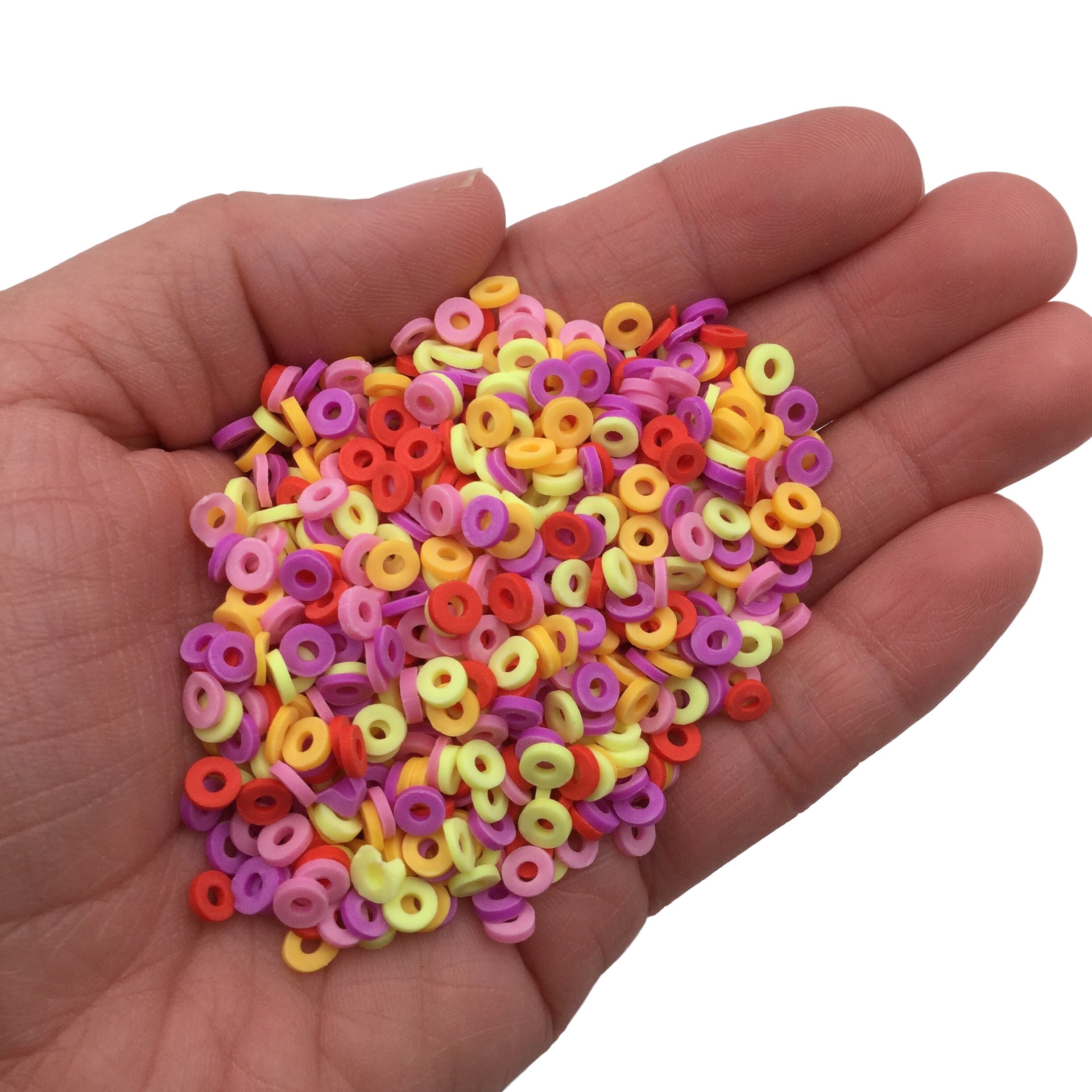 FRUITY LOOPS Polymer Clay Slices Polymer Clay Fake Sprinkles Etsy