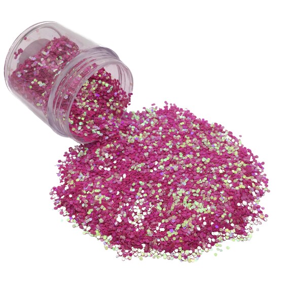 Pretty in Pink Chunky Glitter Mix, Loose Glitter, Polyester