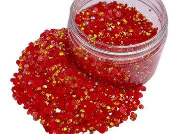 Perles à Strass En Verre Hot Fix - Dos Plat, Taille SS20 (4.8 Mm) - Lot De 576 Pièces - Pour Décoration Vêtements, Bijoux, Accessoires - 2