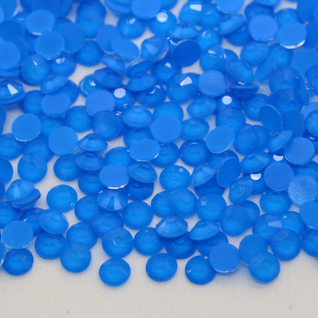 Royal Blue Neon Glass Rhinestones - Etsy