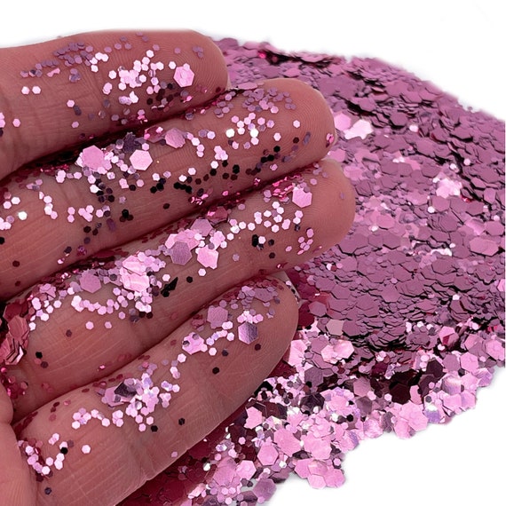 BREATHLESS -Light Pink Chunky Glitter - Custom Blend - Chunky Mix