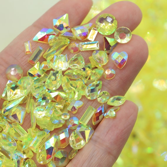 Yellow Hotfix Rhinestone Bulk Pack