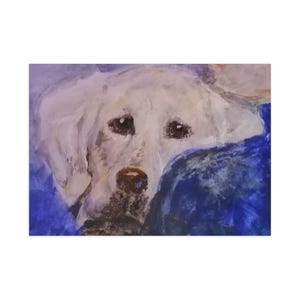 Aquarell Fine Art Postkarten, Bonny Lab Original Malerei Drucke, Briefpapier Set, Künstlerische Grußkarten, Home Decor