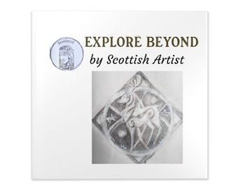 Explore Beyond hardcover photo book | Scottish artist sketch collection