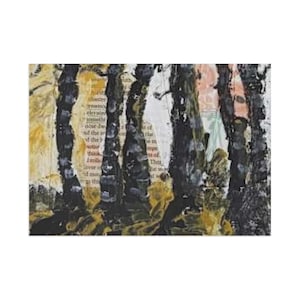 Postkarten, Original Gemälde Bäume in Poesie, Natur Inspirierte Briefpapier, Botanische Grußkarten, Künstlerische Grußkarten, Handgeschriebene Kunst