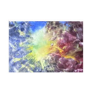 Pocztówki, Oryginalne chmury Transcendence Art, Zestaw papeterii krajobrazowej, Artystyczne kartki okolicznościowe, Unikalne ręcznie malowane kartki, Motyw nieba