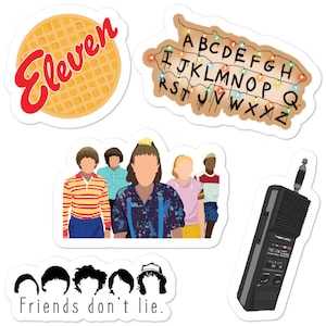 STRANGER STICKER PACK • High-Quality Vinyl • 5 Stickers