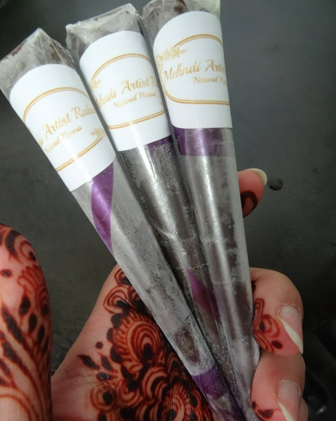 5 Henna Mehndi Cones Natural Organic Hand Made UK Temporary Etsy UK