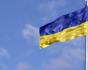 Ukrainian flag digital file, Solidarity with Ukraine, Ukraine flag, Pray for Ukraine