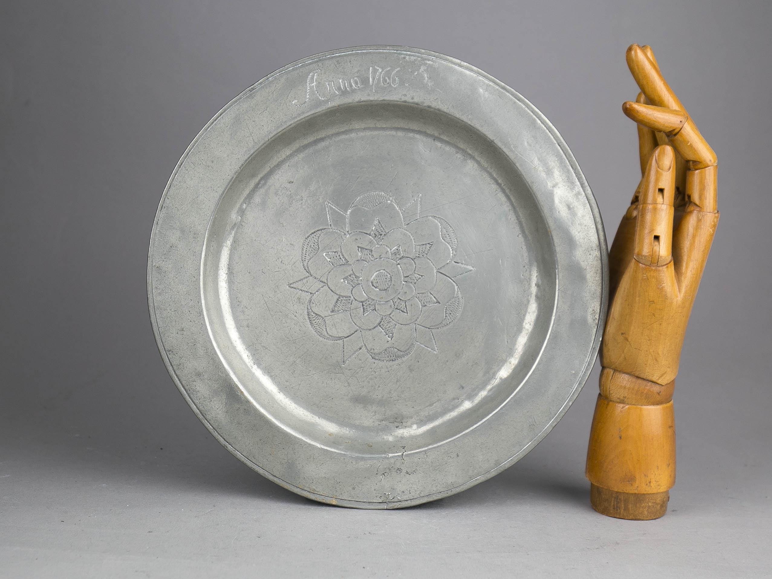 18th Century Pewter Plate - Etsy