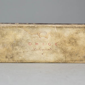 Rare Vintage early OMEGA AUTOMATIC watch box, 1950s, very rare - Swiss made
