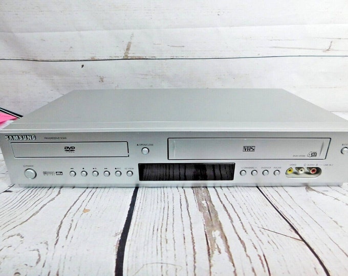 Samsung DVDV5500 Vhs Vcr Player Combo Deck vhs Onky Works Tested DVD No Load Etsy