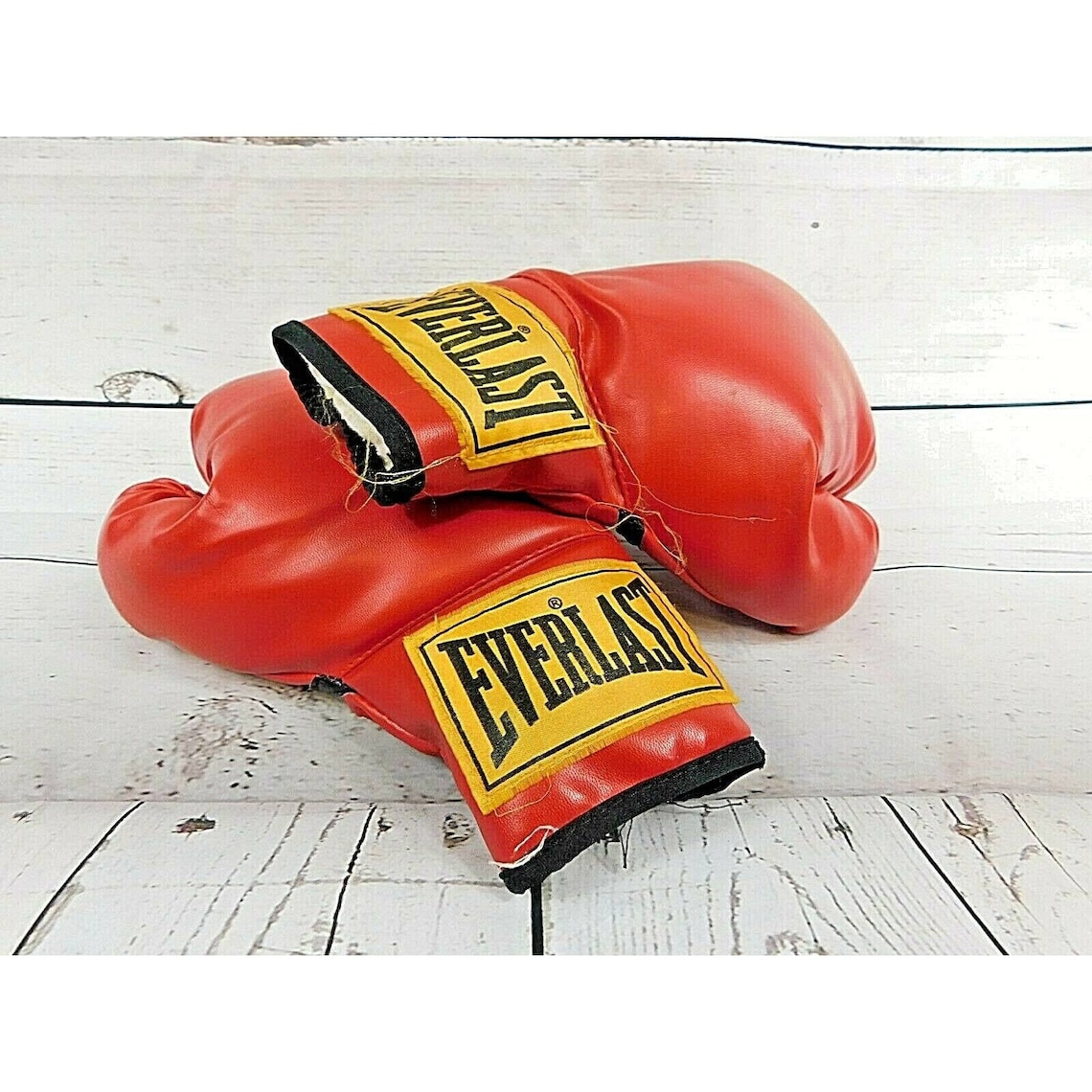Vintage 12oz EVERLAST Red Training Boxing Gloves Fantastic Etsy