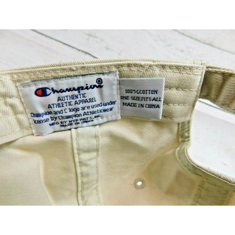 VTG Men/'s Kansas City SOUTHERN LINES Tan Champion Solid Trucker Cap Hat