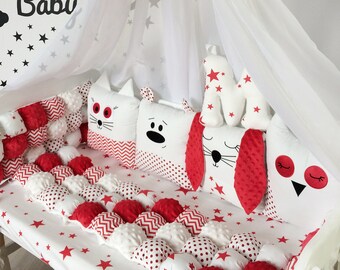 woodland cot bumper