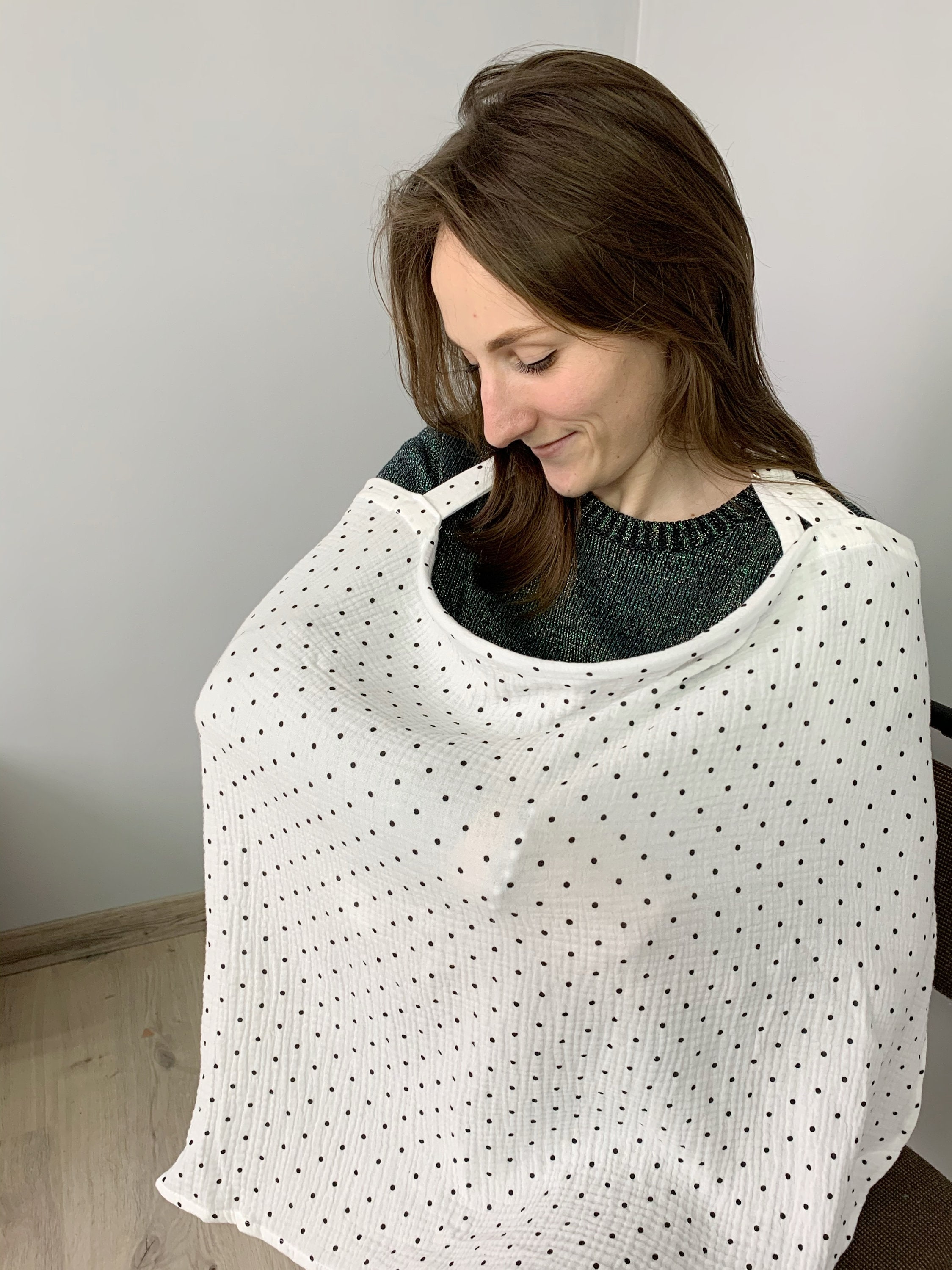 Muslin Nursing shawl Muslin nursing cover Breast feeding Etsy